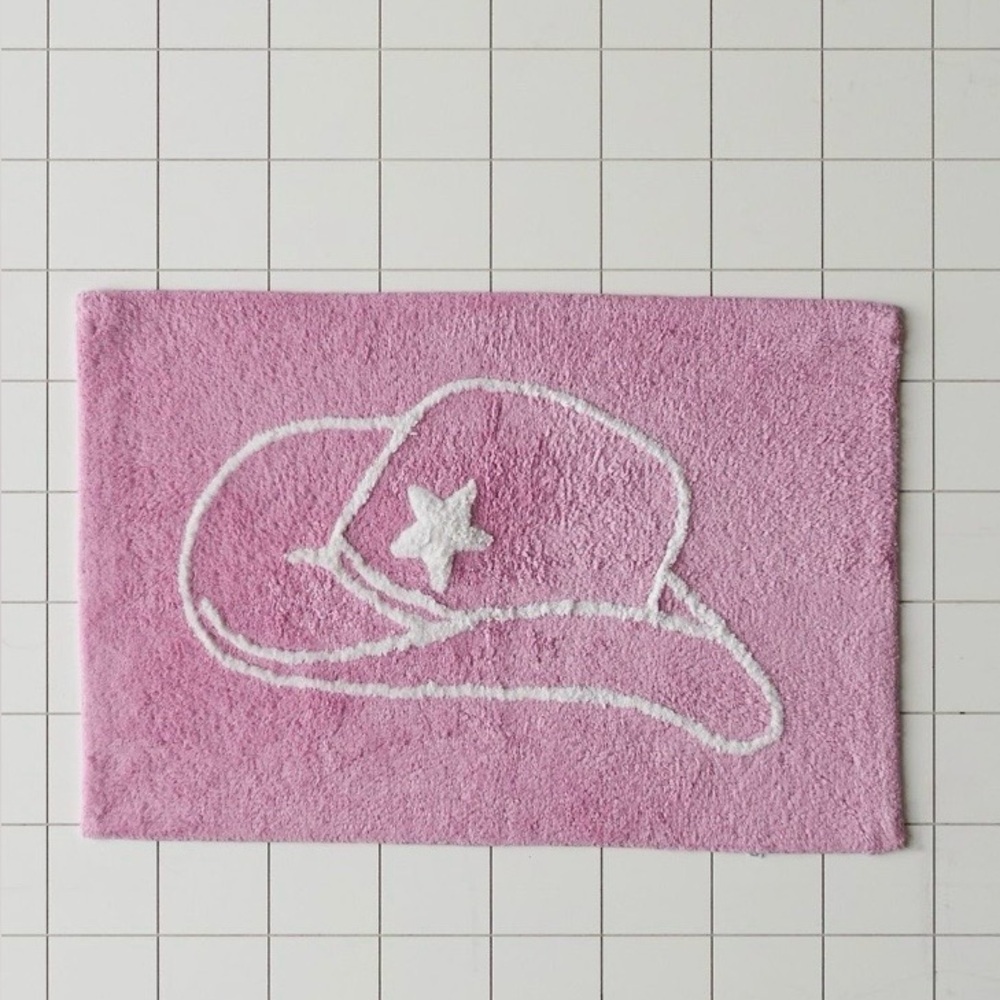 Urban Outfitters Cowgirl Bath Mat NWT - Picture 2 of 11